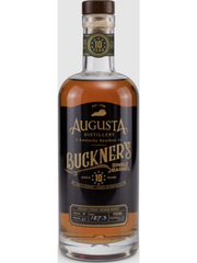 Augusta Distillery 10 Year Aged Buckner's Single Barrel Unfiltered Cask Strength Kentucky Straight Bourbon Whiskey 750ml