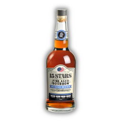 15 Stars 6 Years Old First West Fine Aged Bourbon Straight Bourbon Whiskey 750ml