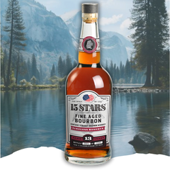 15 Stars 13 Year Old Timeless Reserve Fine Aged Bourbon Kentucky Straight Bourbon Whiskey 750ml