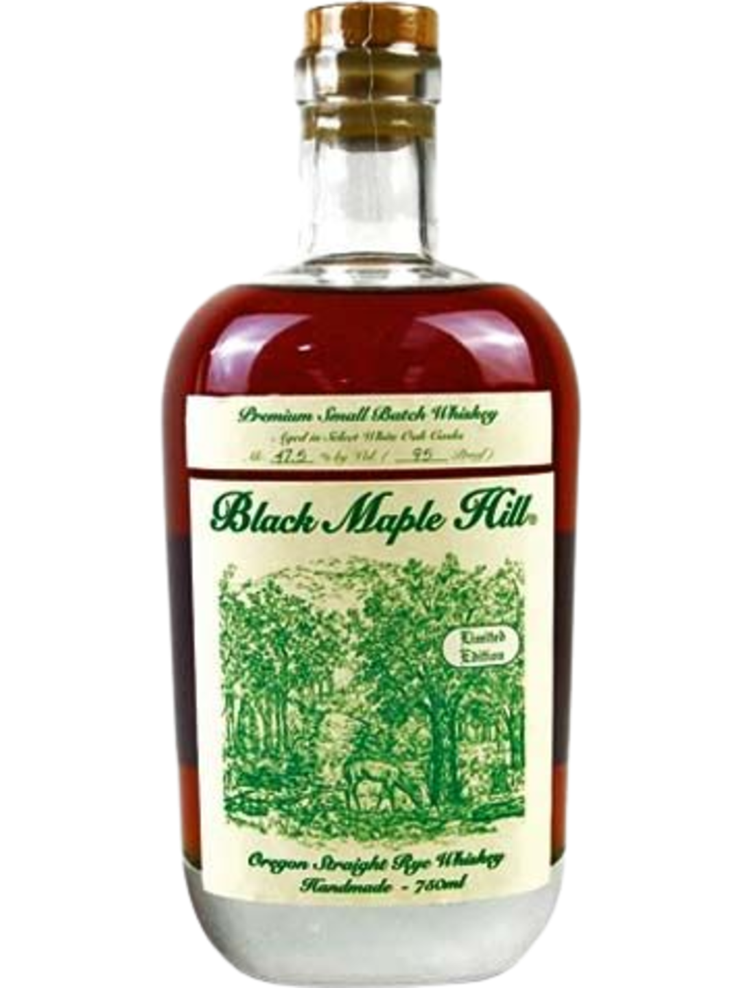 Black Maple Hill Oregon Rye Whiskey 750ml