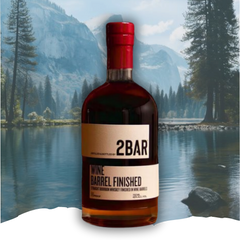 2Bar Wine Barrel Finished Bourbon 750ml