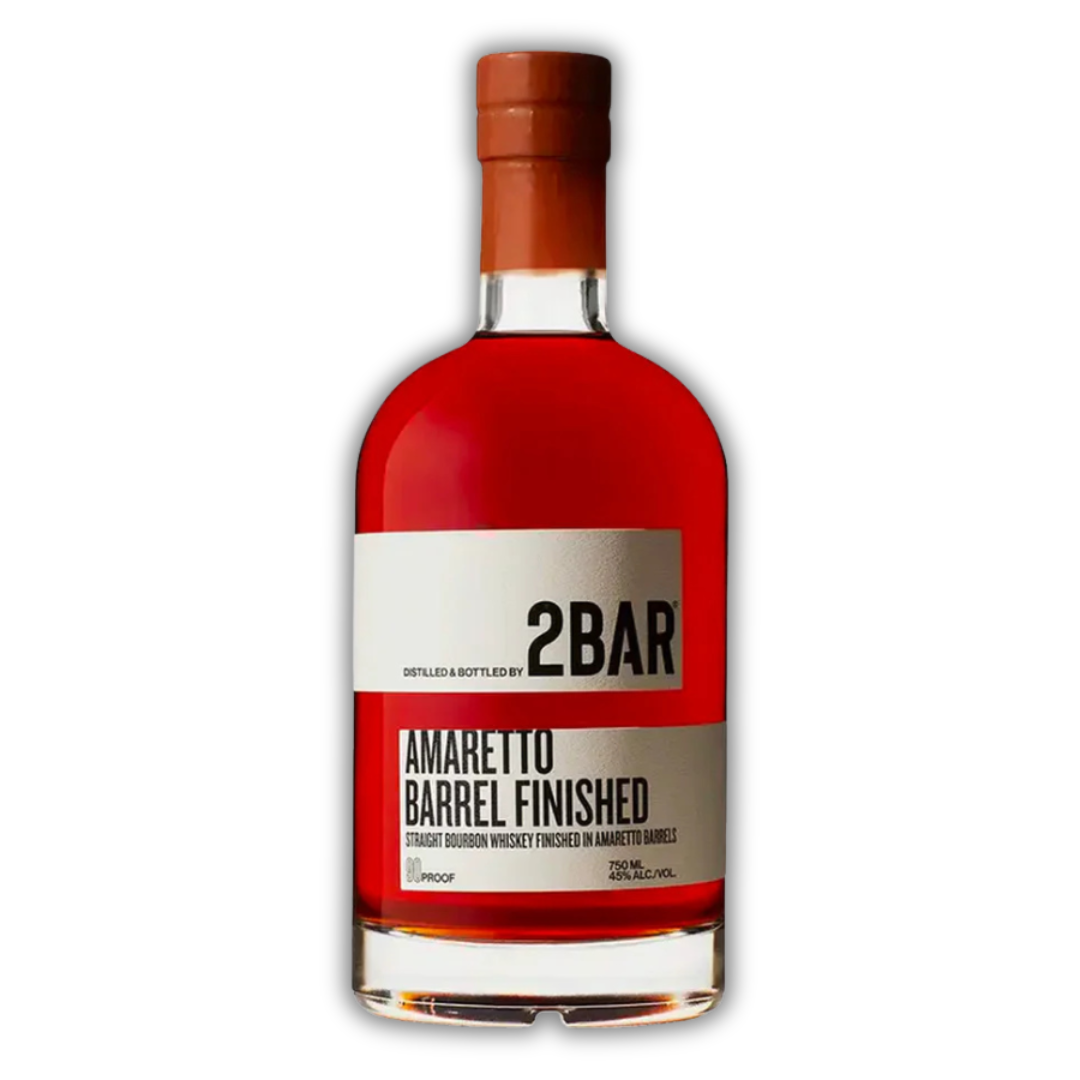 2Bar Amaretto Barrel Finished Bourbon 750ml