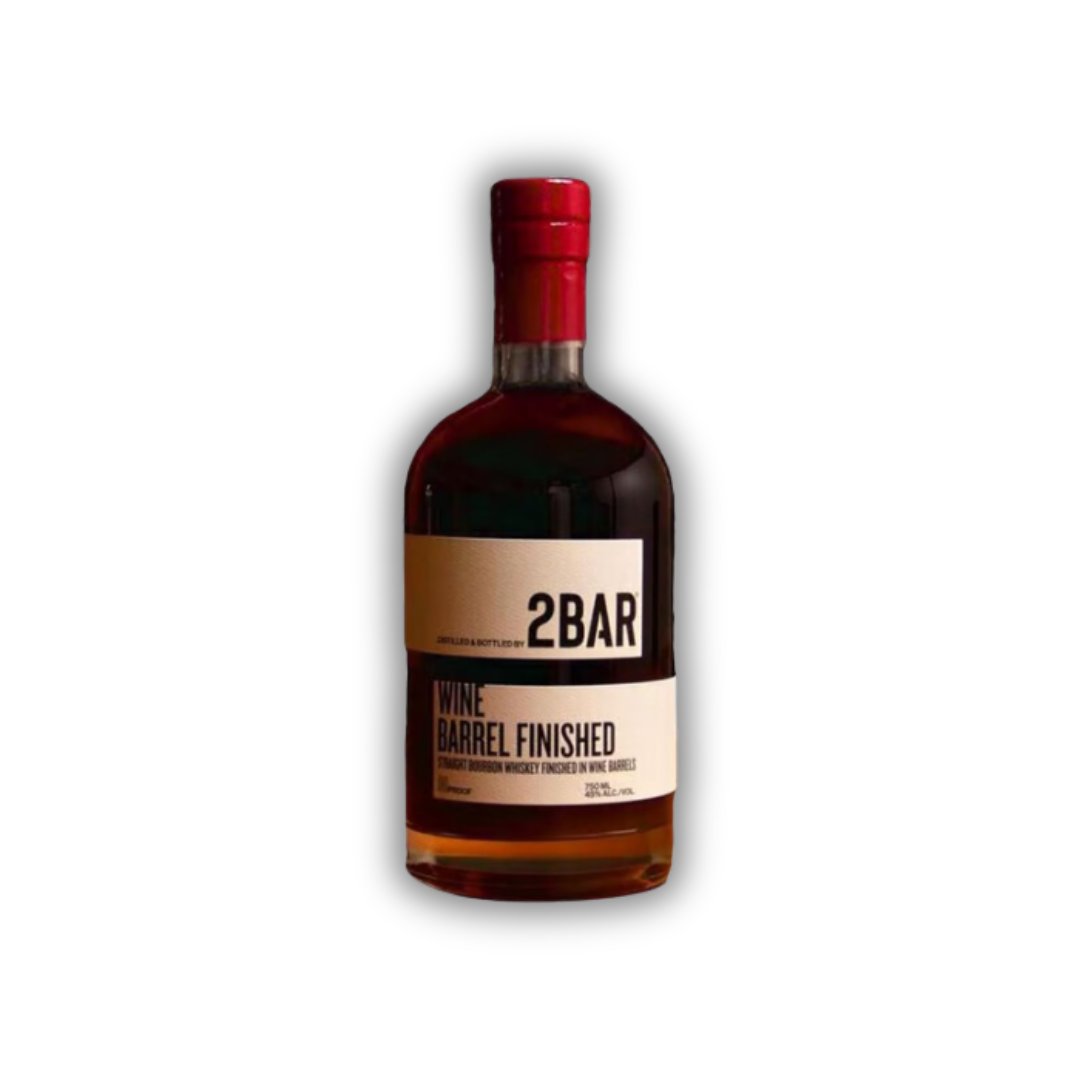 2Bar Wine Barrel Finished Bourbon 750ml