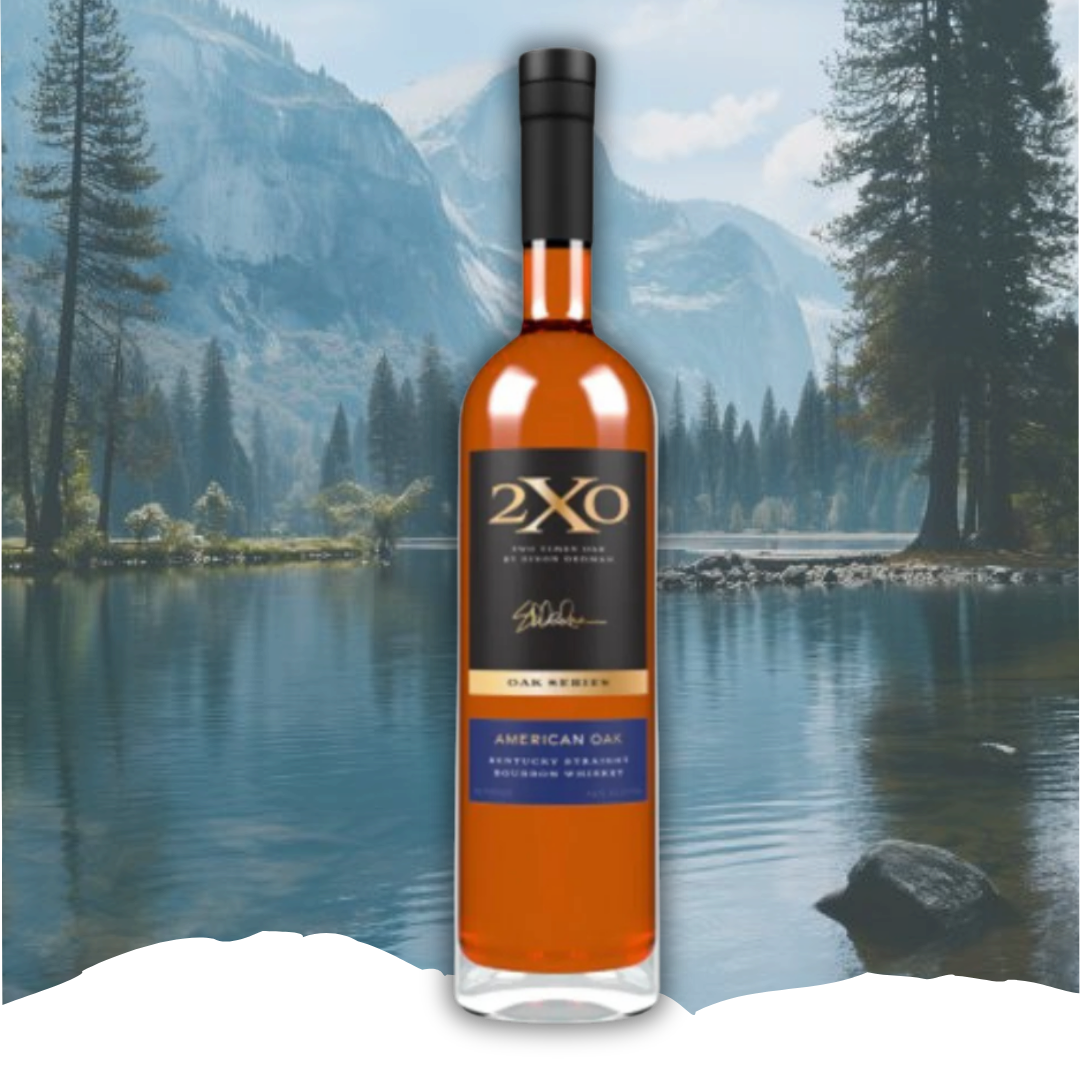 2XO Whiskey Oak Series American Oak Kentucky Straight Bourbon Whiskey 750ml