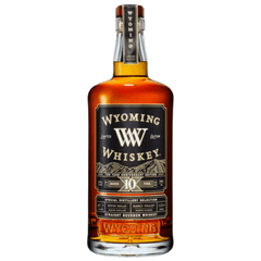 Wyoming Whiskey 10 Years Old   Anniversary Edition Bourbon 750ml