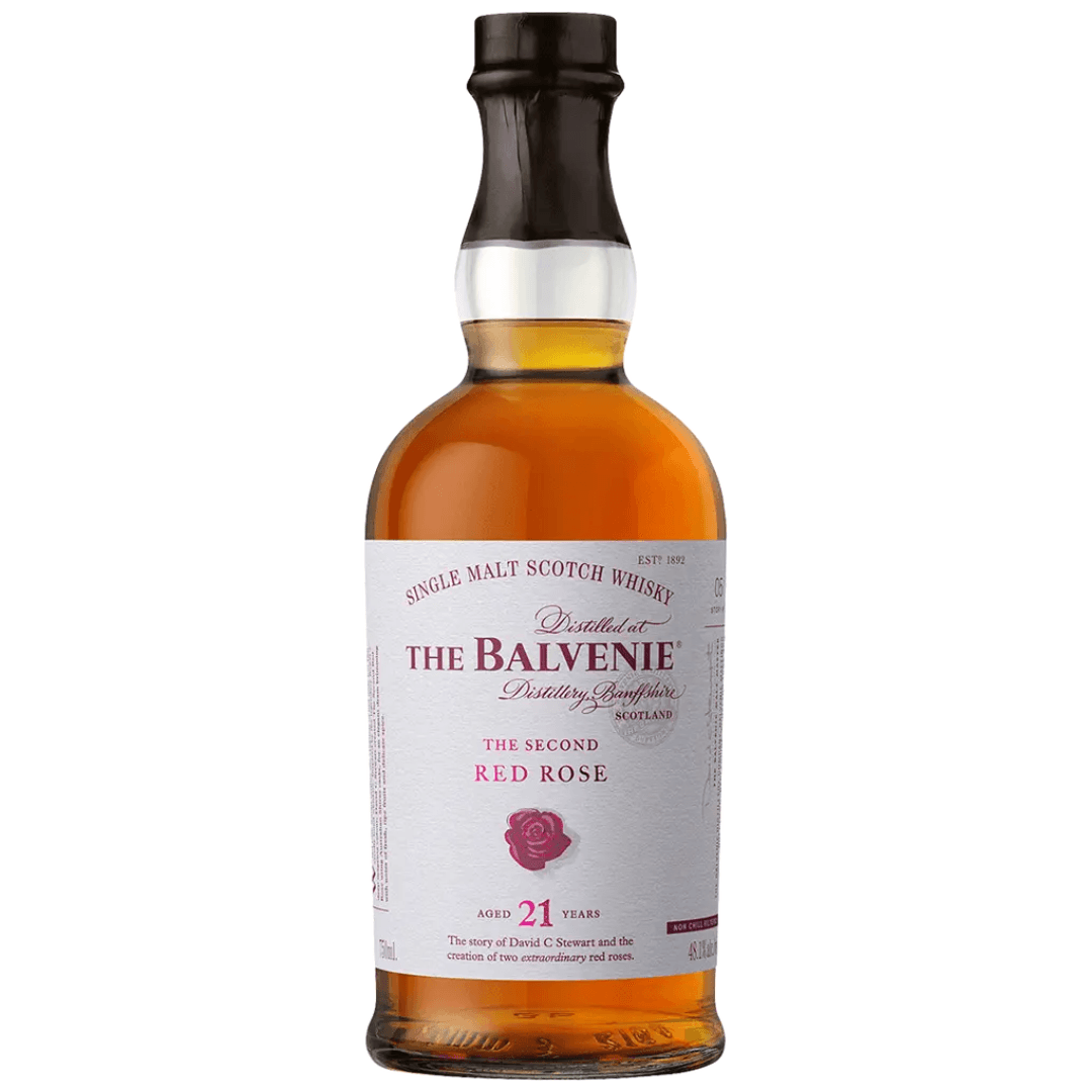 Balvenie 21 Years Old   Red Rose 750ml