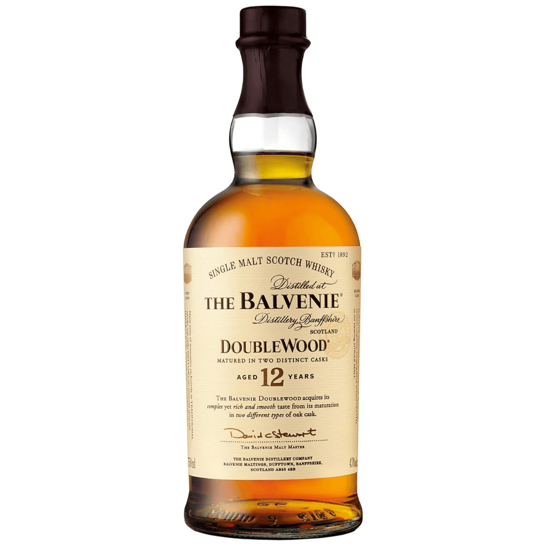 Balvenie 12 Years Old   Doublewood Single Malt Scotch Whisky 750ml