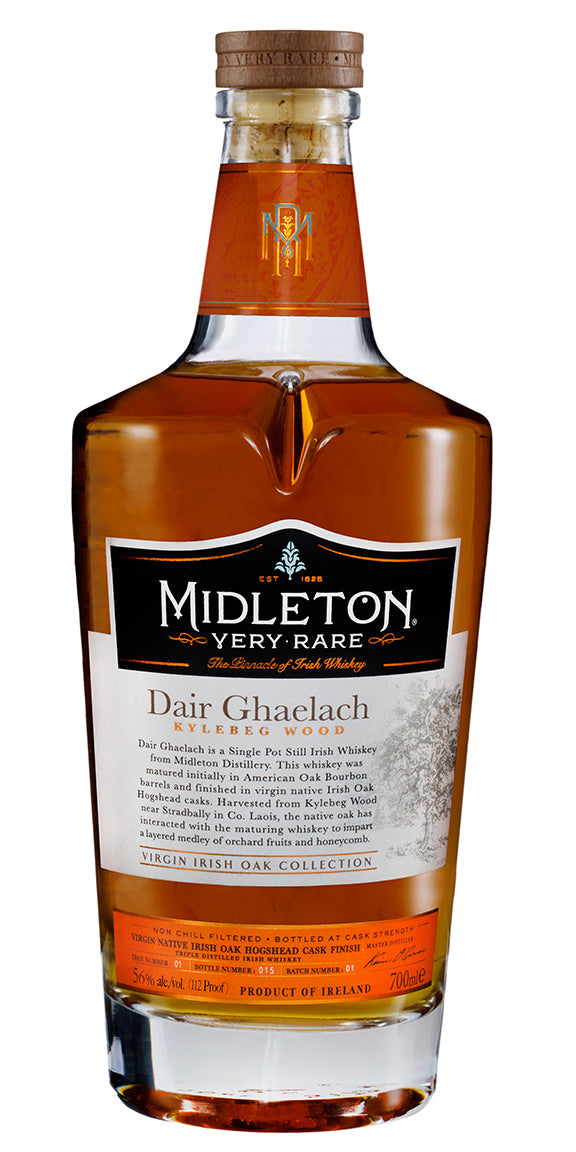 Midleton Single Pot Still Irish Whiskey Very Rare Dair Ghaelach Kylebeg Wood 112 700ml