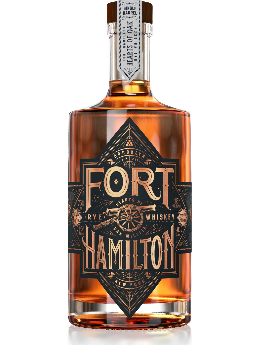 Fort Hamilton Single Barrel Rye Whiskey 750ml