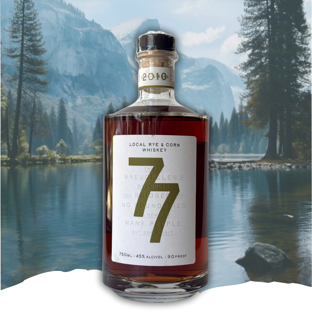 Breuckelen 77 Bourbon & Rye Straight Whiskey 750ml