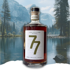 Breuckelen 77 Bourbon & Rye Straight Whiskey 750ml