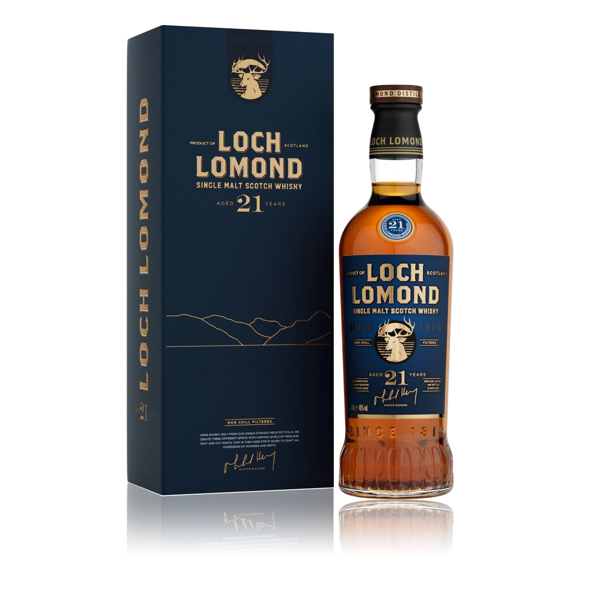 Loch Lomond Single Malt 21 Years Old 750ml