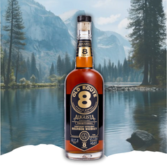 Augusta Distillery 8 Years Old Route 8 Single Barrel Unfiltered Cask strength Kentucky Straight Bourbon Whiskey 750ml