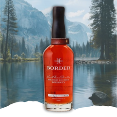 Border Straight Bourbon Whiskey 750ml