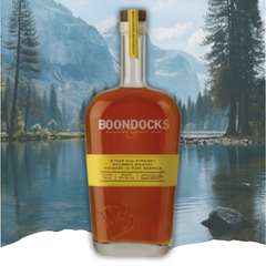 Boondocks Whiskey 6 Years Old Finished In Port Barrels Straight Bourbon Whiskey 750ml