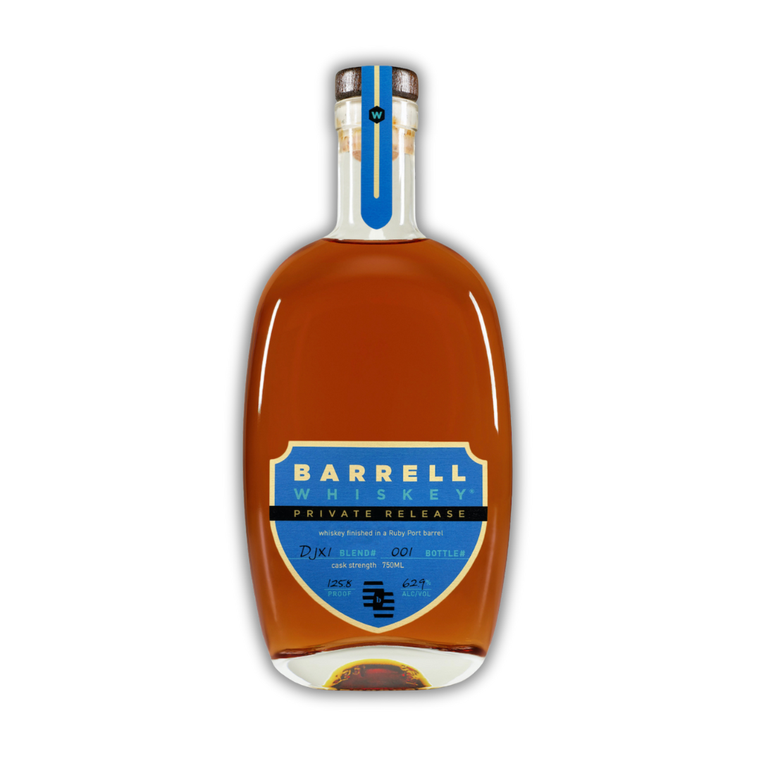 Barrell Whiskey Private Release Blend #DJX1 Finished In A Ruby Port Barrel Cask Strength Whiskey 750ml