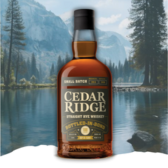 Cedar Ridge Distillery Small Batch Bottled-In-Bond Straight Rye Whiskey 100 Proof 750ml