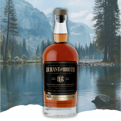 Durant & Booth 5 Years Old Kentucky Bourbon Whiskey Finished In Cabernet Sauvignon Wine Barrels 750ml