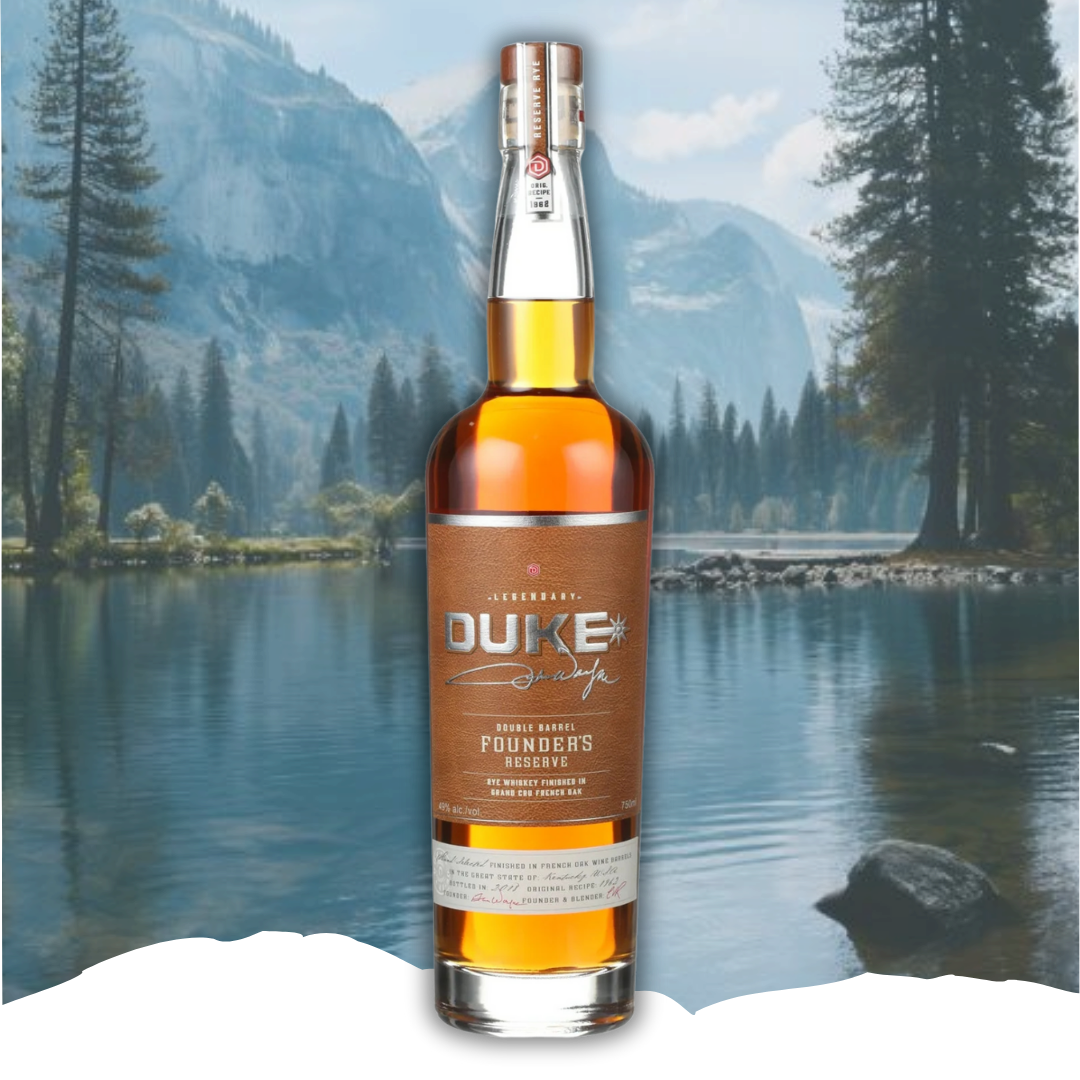 Duke Rye Whiskey Double Barrel Founder'S Reserve 98 750ml