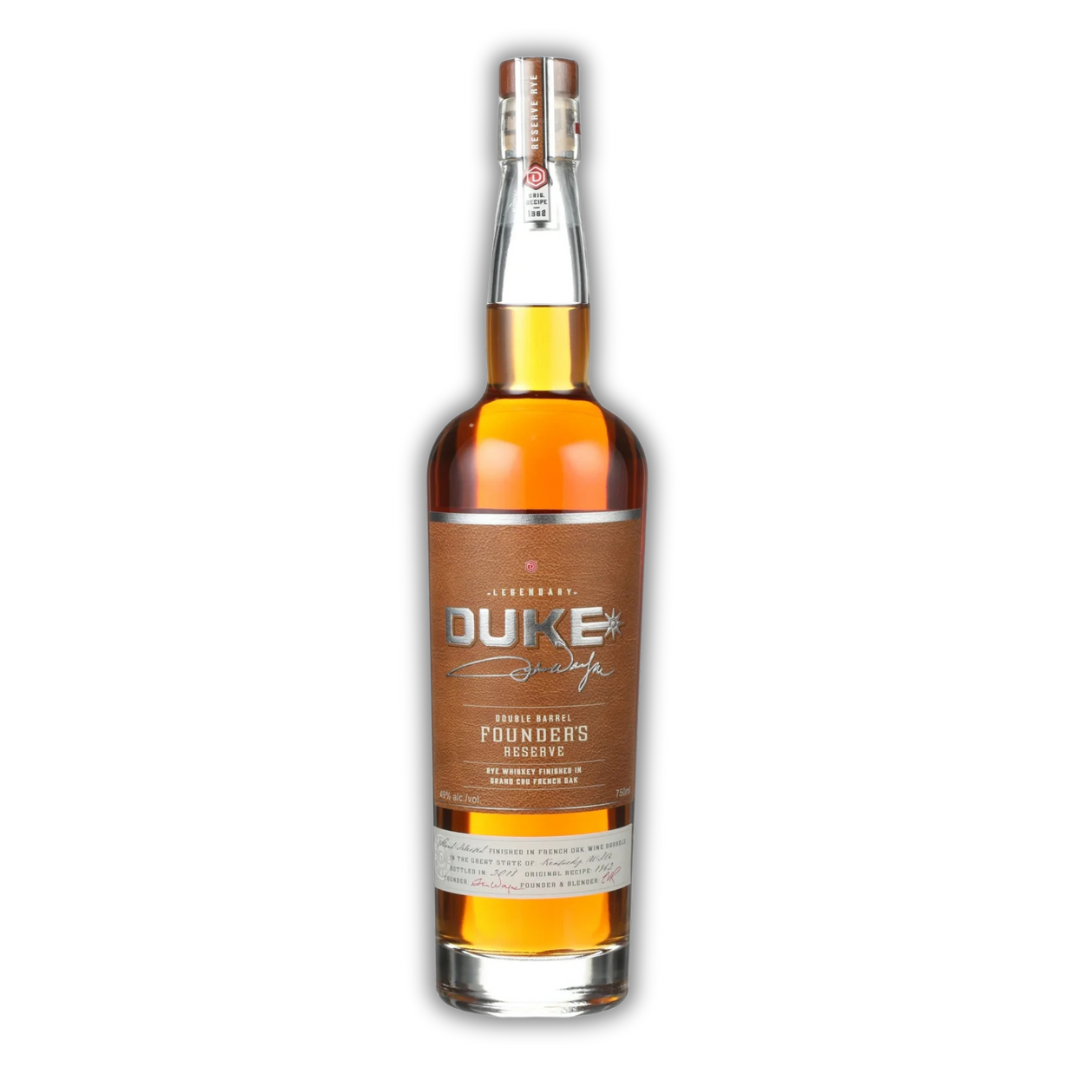 Duke Rye Whiskey Double Barrel Founder'S Reserve 98 750ml