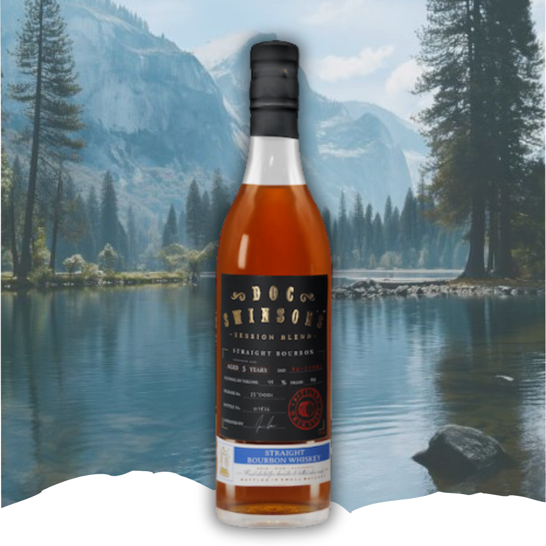 Doc Swinson's 5 Years Old Session Blend Straight Bourbon Whiskey 750ml