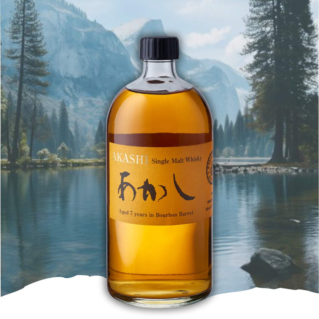 Eigashima Distillery 7 Years Old Bourbon Barrel Akashi Japanese Single Malt Whisky 750ml