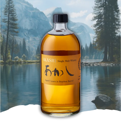 Eigashima Distillery 7 Years Old Bourbon Barrel Akashi Japanese Single Malt Whisky 750ml