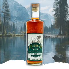 Filibuster Distillery 5 Years Aged Virginia Four Grain Single Barrel Straight Rye Whiskey 102 Proof 750ml