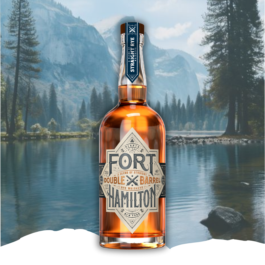 Fort Hamilton Double Barrel Rye Whiskey 750ml