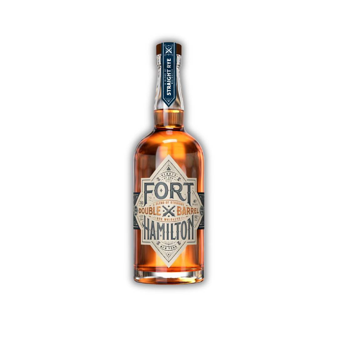 Fort Hamilton Double Barrel Rye Whiskey 750ml