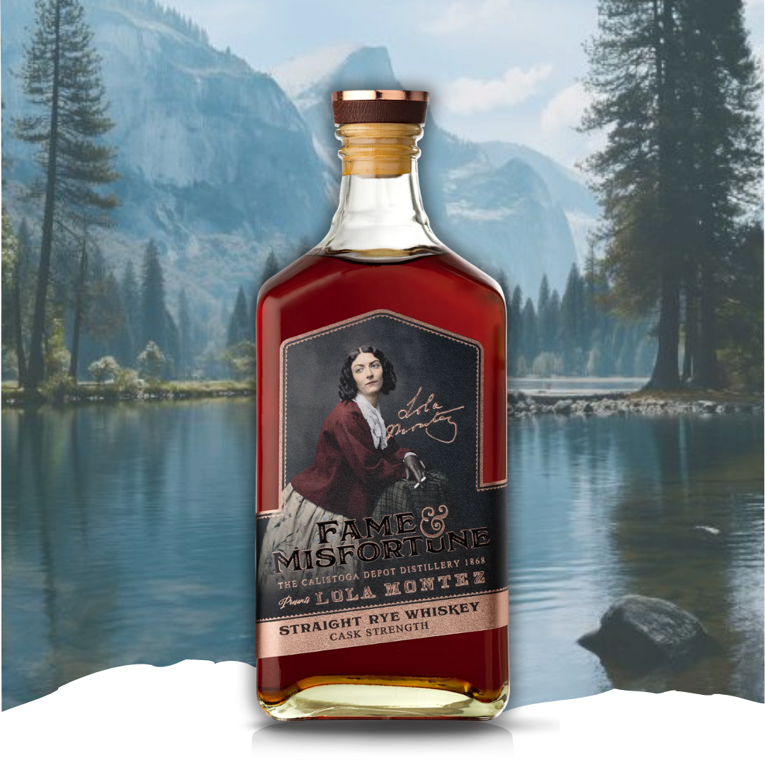 Fame & Misfortune Lola Montez Straight Rye Whiskey Finished In Angelica Casks 90 Proof 750ml