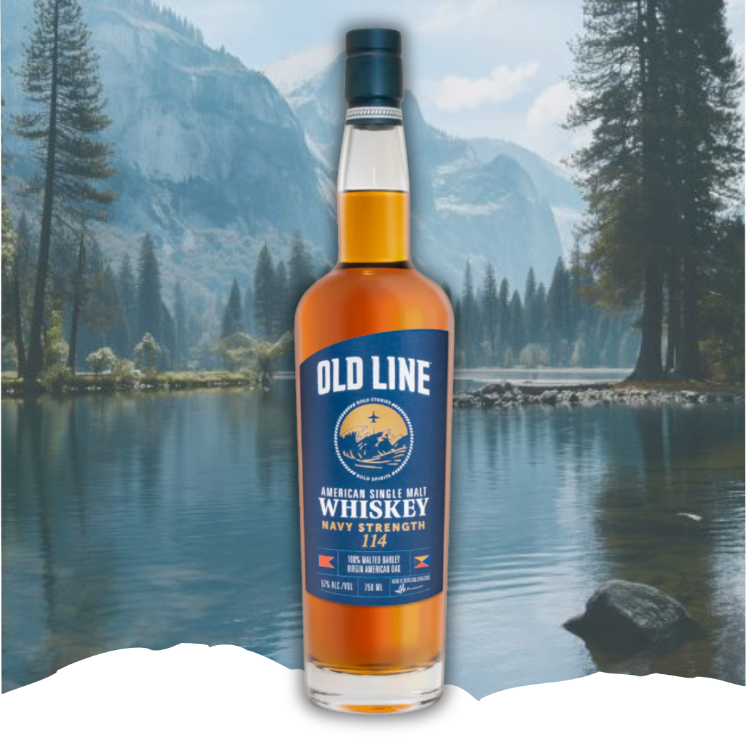 Old Line American Single Malt Whiskey Navy Strength 114 750ml