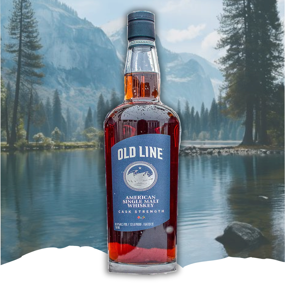 Old Line American Single Malt Whiskey Cask Strength 124.6 750ml