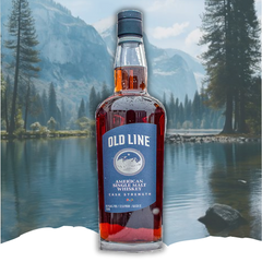 Old Line American Single Malt Whiskey Cask Strength 124.6 750ml