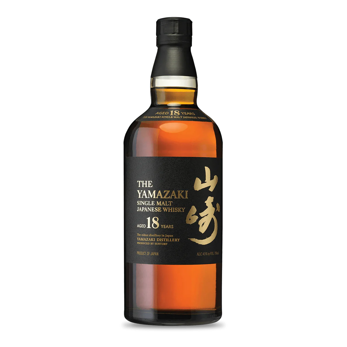 The Yamazaki 18 Years Old Single Malt Whiskey 750ml