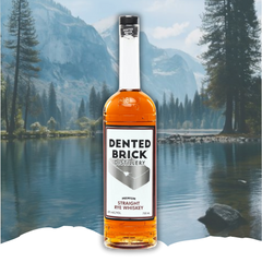 Dented Brick Distillery Premium Straight Rye Whiskey 750ml