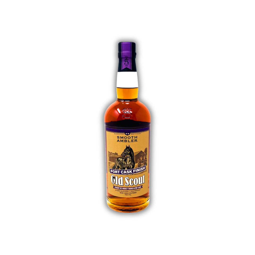 Smooth Ambler Straight Rye Whiskey Old Scout Rye Port Cask Finish 103 750ml