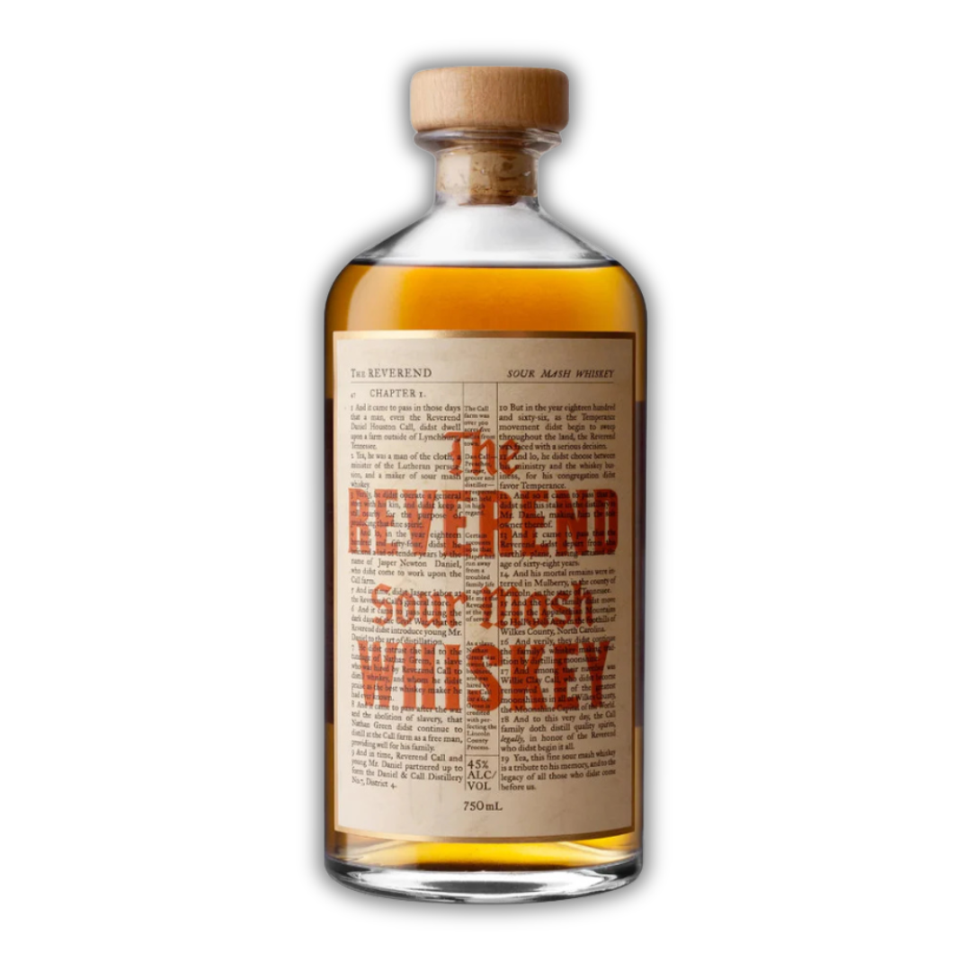 The Reverend Sour Mash Whiskey 4 Yr 90 750ml