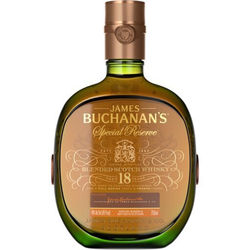 Buchanan's 18 Years Old   Blended Scotch Whiskey 750ml