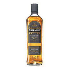 Bushmills 21 Years Old  ear Single Malt Irish Whiskey 750ml