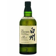 Hakushu 12 Years Old   ear Single Malt Japanese Whisky 750ml