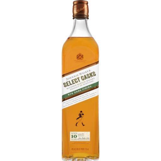 Johnnie Walker 10 Years Old Rye Cask Finish Select Casks Scotch Whisky 750ml