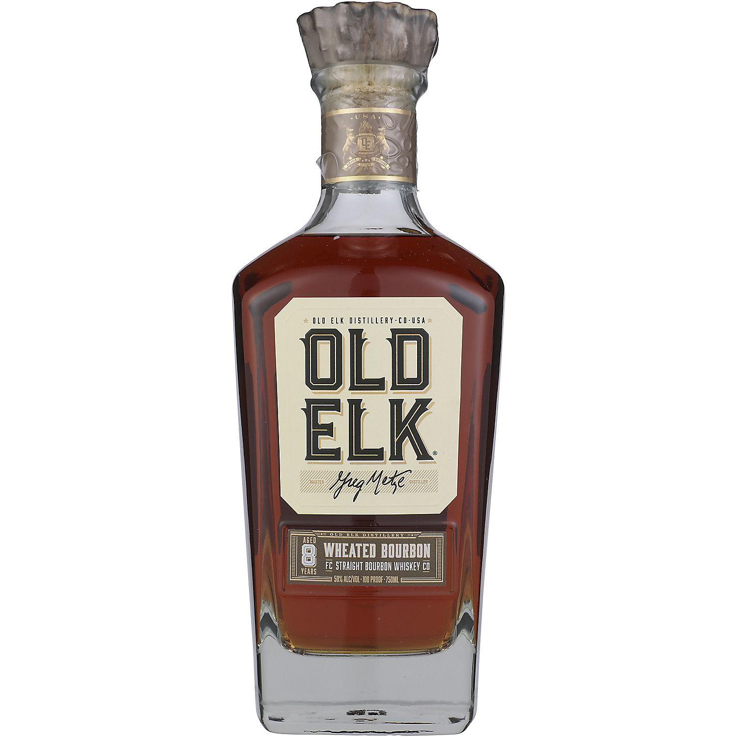 Old Elk Straight Bourbon Wheated 8 Yr 100 750ml