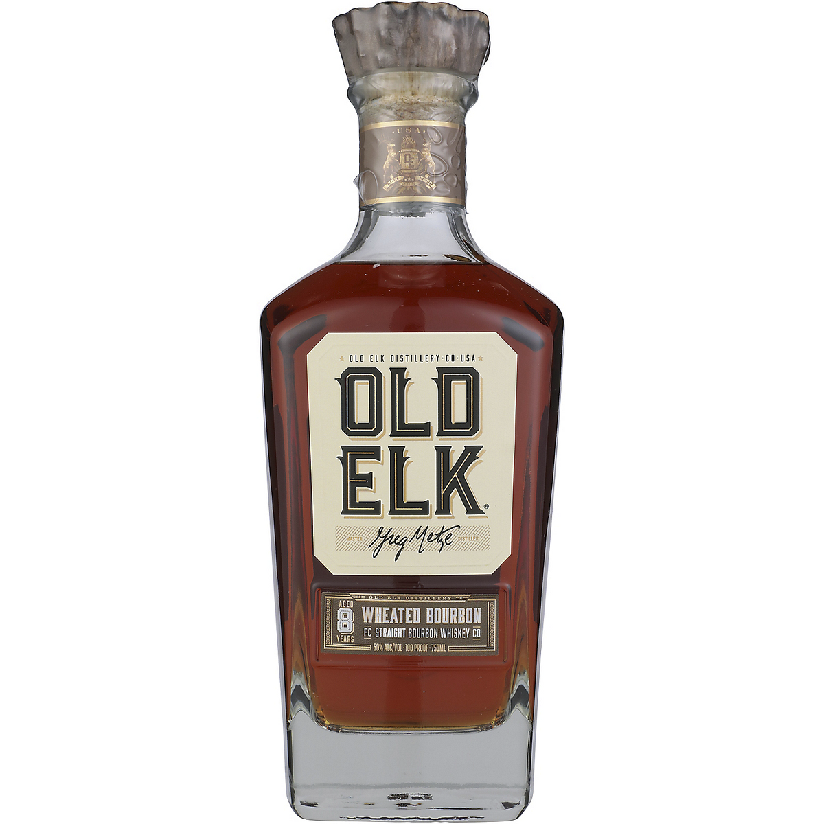 Old Elk Straight Bourbon Wheated 8 Yr 100 750ml