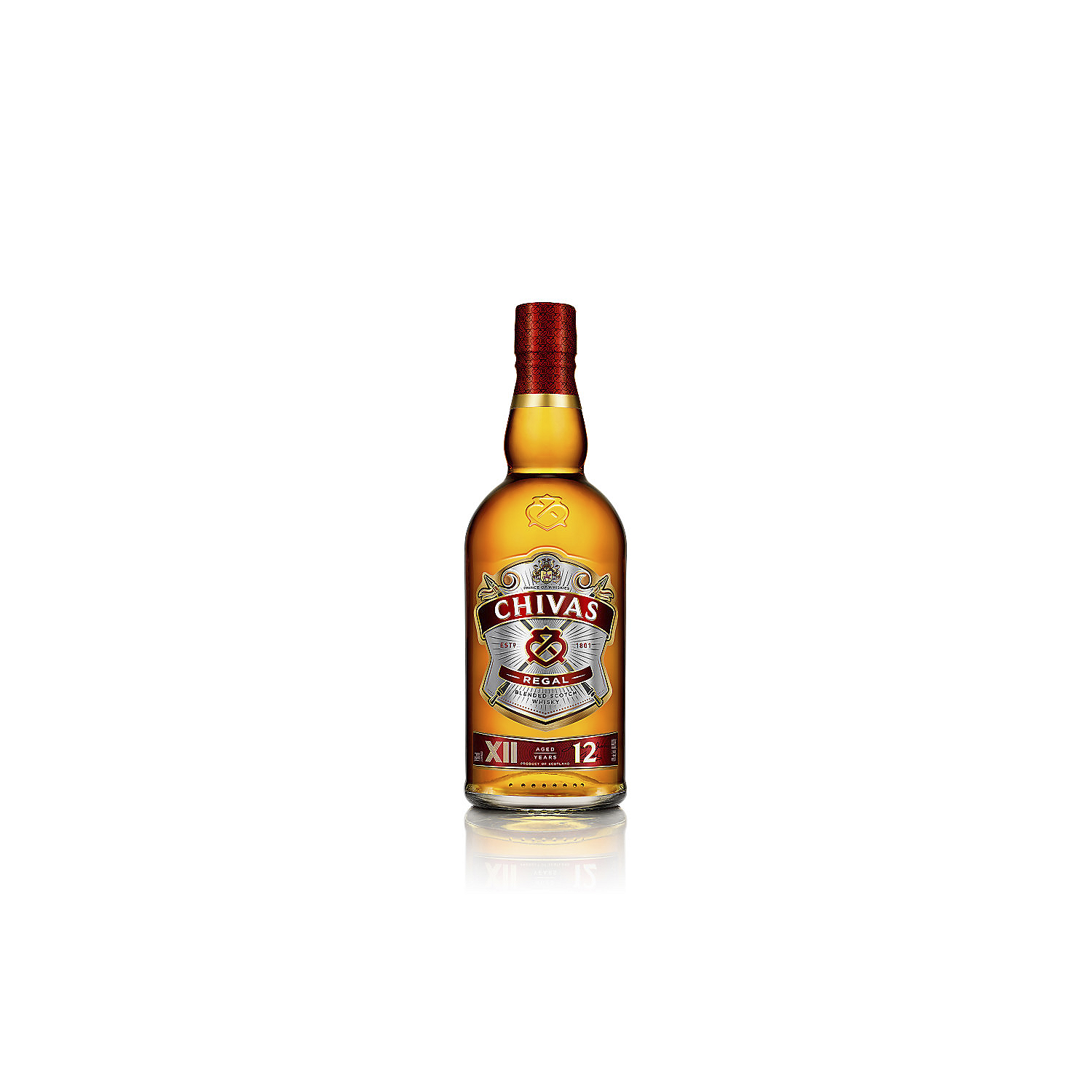 Chivas Regal Blended Scotch 12 Yr 80 No Carton 750ml