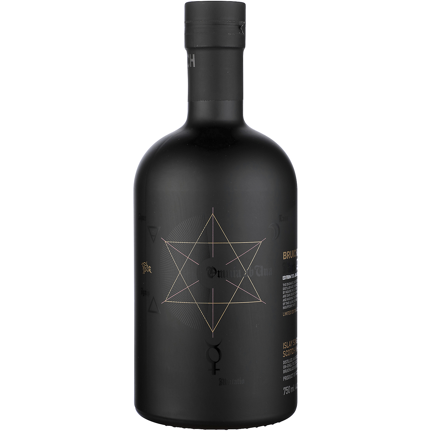 Bruichladdich Single Malt Scotch Black Art Edition 11.1 Limited Edition 24 Yr 88.4 750ml