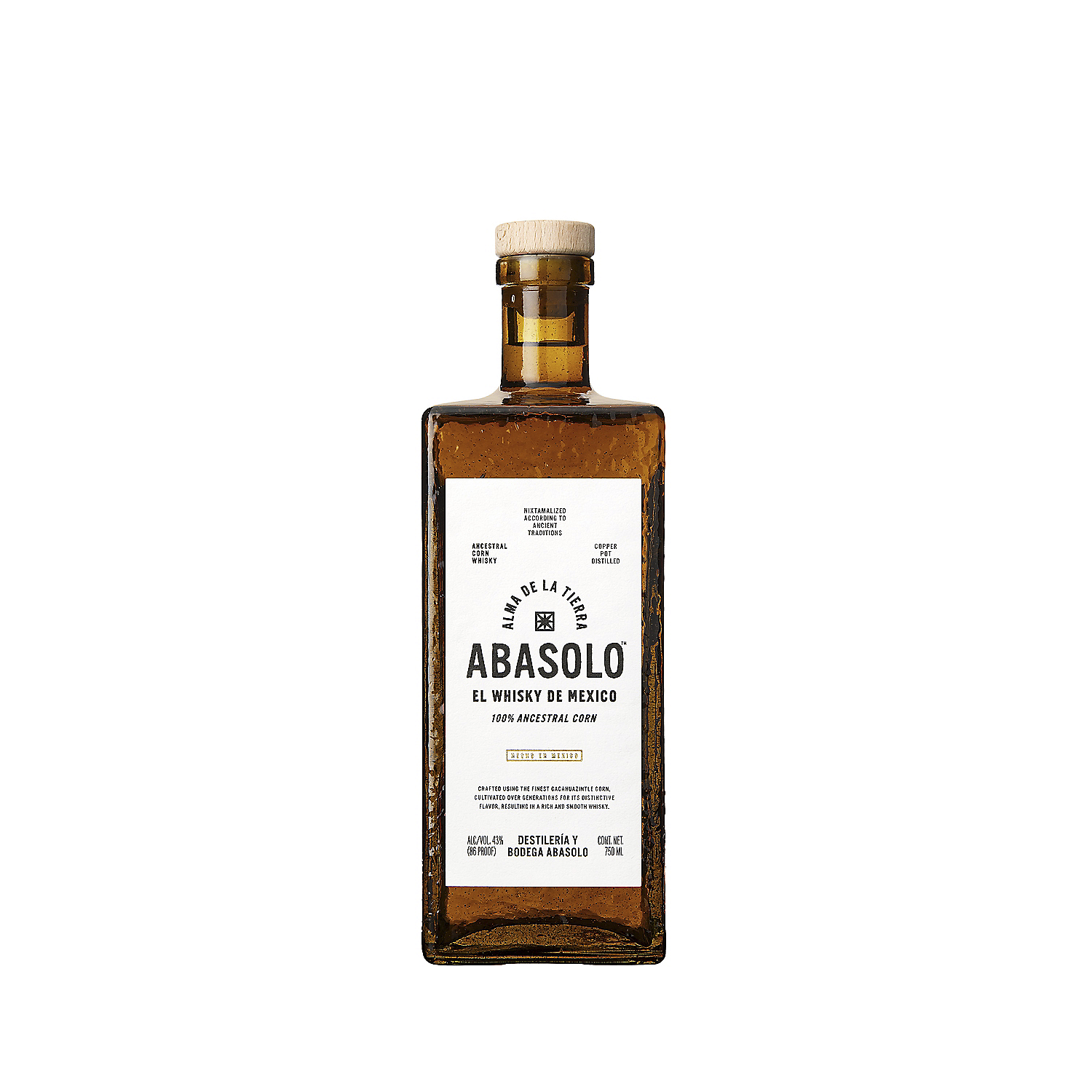 Abasolo Corn Whisky Alma De La Tierra 86 750ml