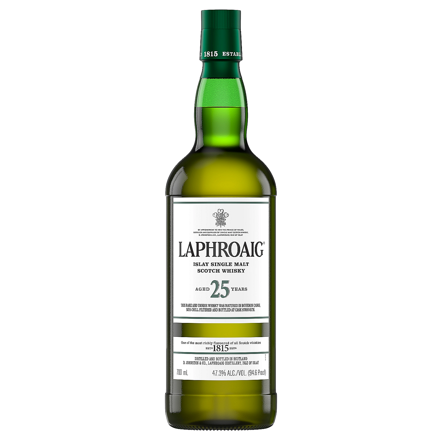 Laphroaig Single Malt Scotch Cask Strength 25 Yr 94.6 700ml