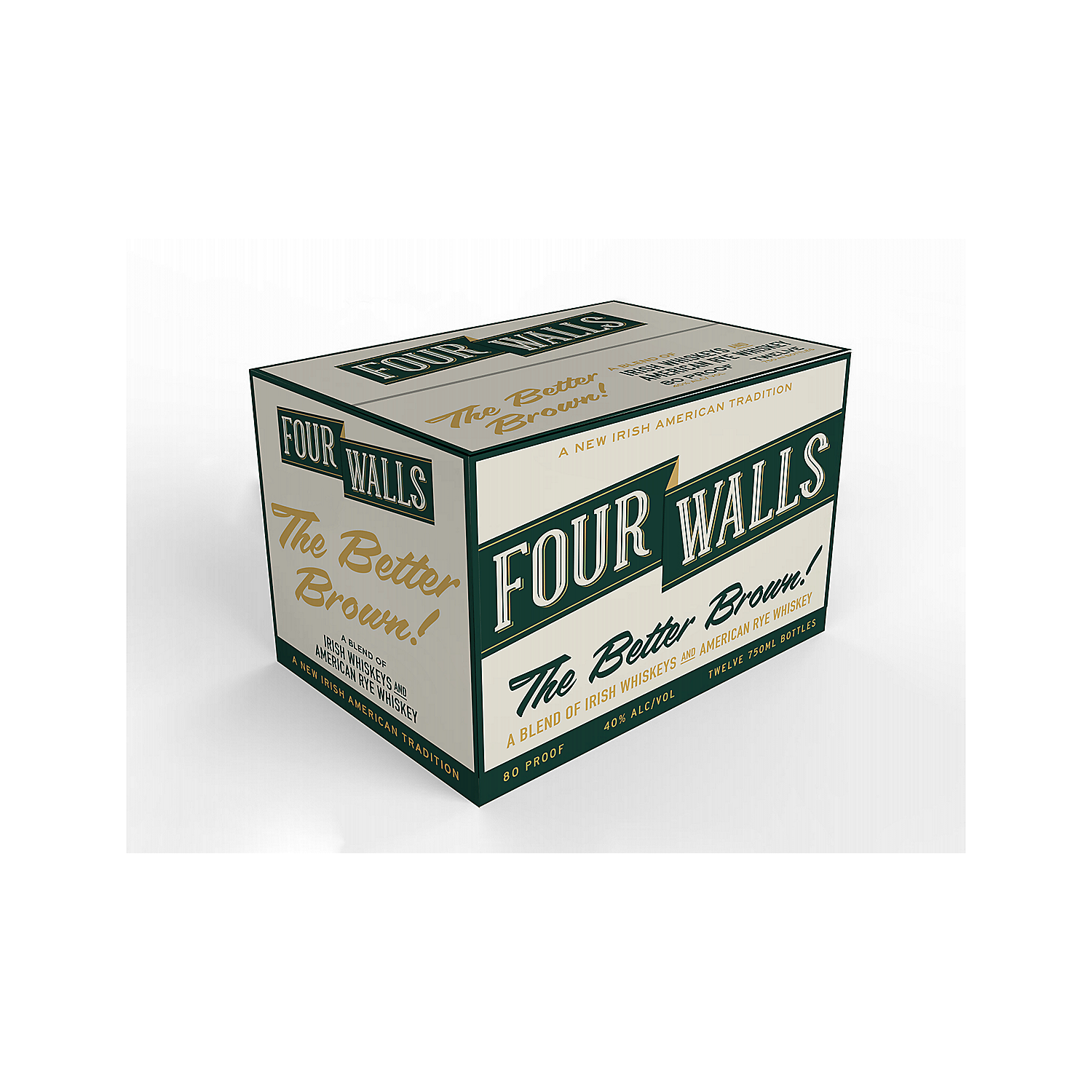 Four Walls Whiskey Irish & American Blend 80 750ml