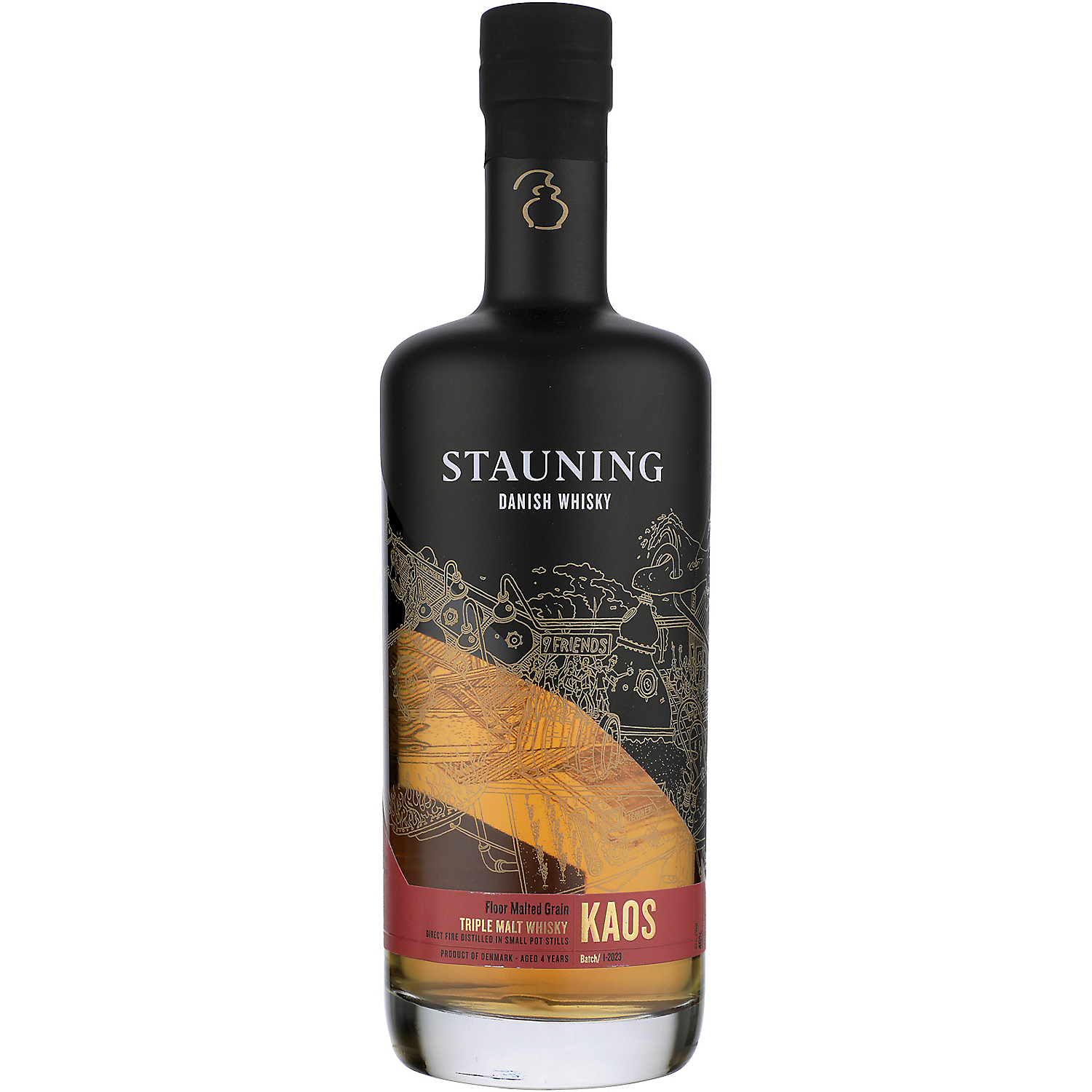 Stauning Kaos Triple Malt Whiskey 4 Yr 92 750ml